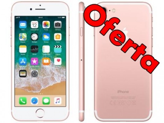 iPhone 7 Apple 32GB Ouro Rosa 4G Tela 4.7