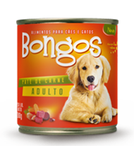 Ração Bongos - Patê de Carne (280g)