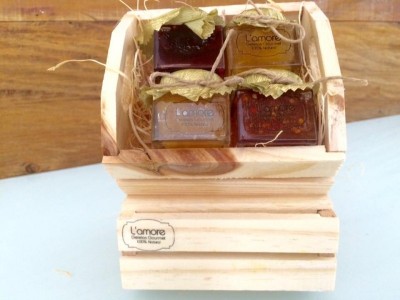 KIT COM 4 MINI GELEIAS DE 40G CADA