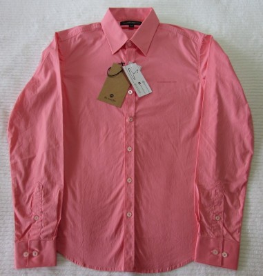 Camisa Ellus Slim Fit Rosa