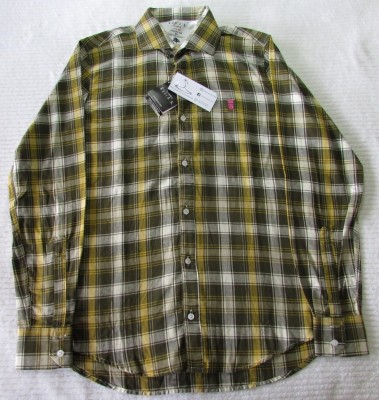 Camisa Xadrez Sérgio K Verde/Amarela