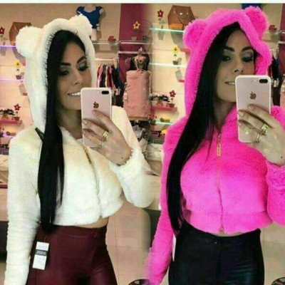 Blusa com toca de orelhinhas