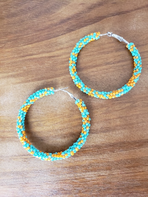 Brinco Miçanga Verde