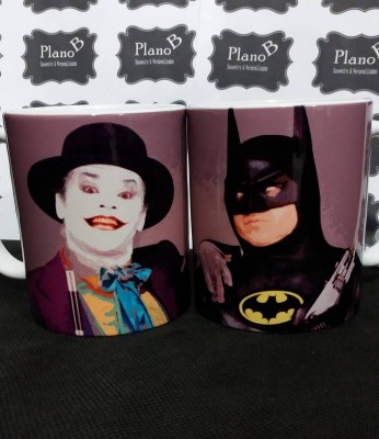 Caneca Batman e Curinga - PlanoB