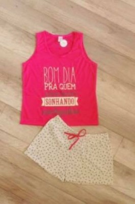 Pijama Bom dia pra quem acordou sonhando sonhando com brigadeiro