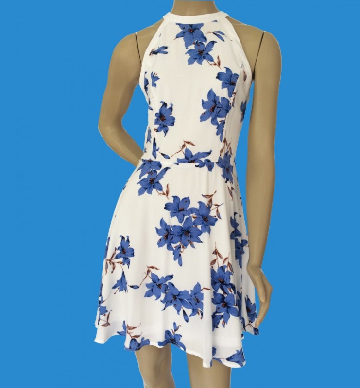 Vestido Frente Única Florido
