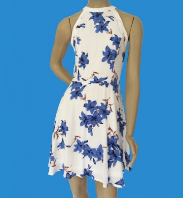 Vestido Frente Única Florido