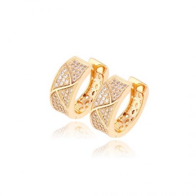 BRINCO ARGOLA ZIRCONIA CRAVADA-90186