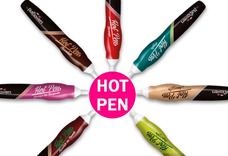 Hot Pen-Caneta com Carga Comestivel