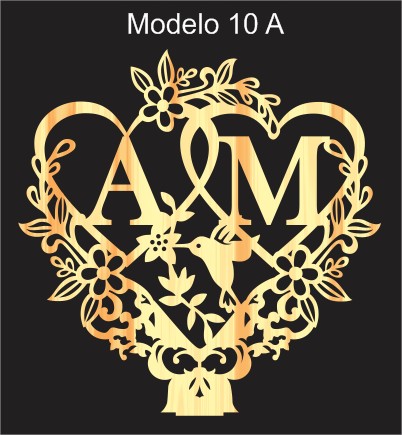 Topo de Bolo - Modelo 10A (leia descrição do produto)