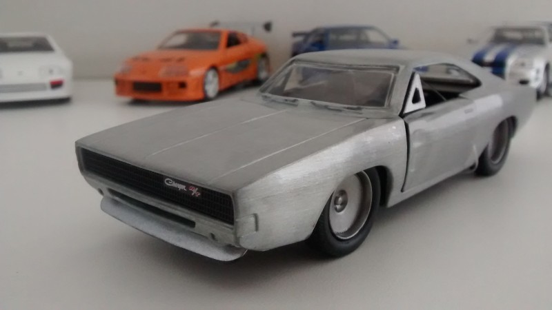 Dodge Charger 1968 - Velozes e Furiosos 7 - Prata
