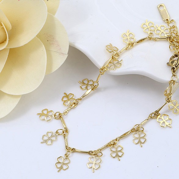 PULSEIRA FOLHEADA A OURO -73430