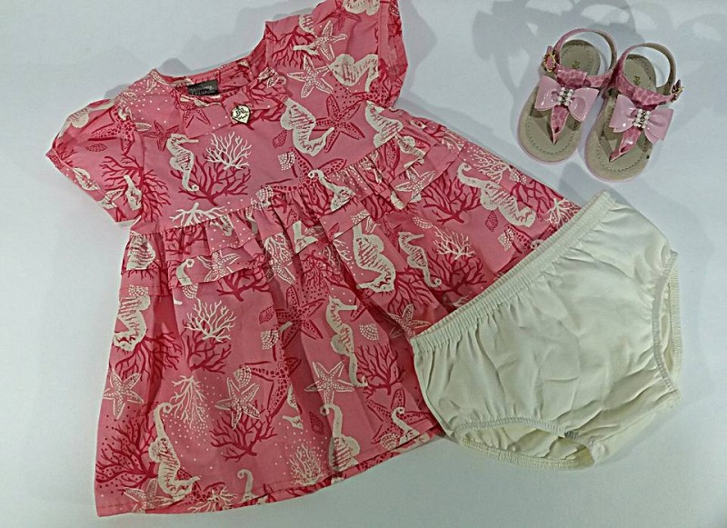 VESTIDO TECIDO C/CALCINHA ROSE COD 56051