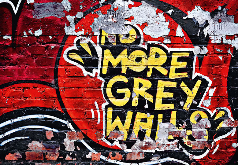 Painel Fotográfico (Grande): More Grey - COLA GRÁTIS - BID8-126