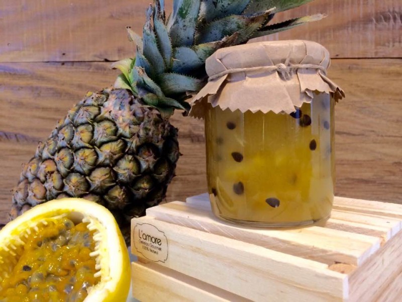 GELEIA DE ABACAXI COM MARACUJÁ (250G)