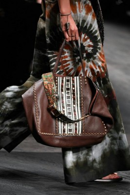 Valentino Shop Print Marrom