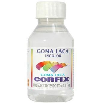 Goma Laca Incolor, 100mL - Corfix