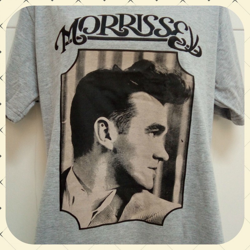 Camiseta Cinza - Morrissey