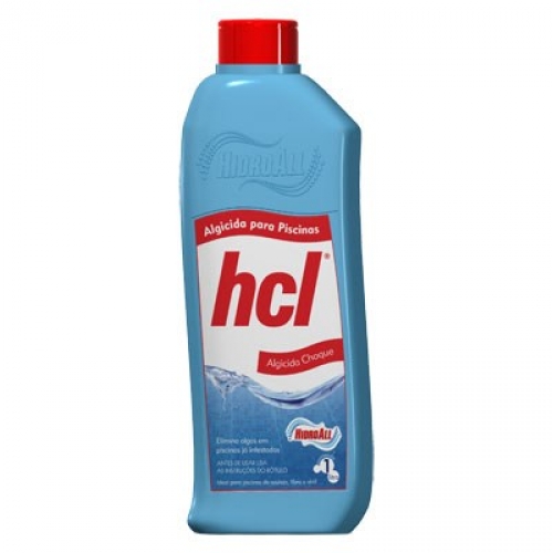 Algicida choque 1lt Hidroall