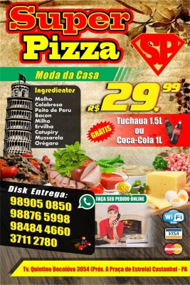 Pizza A moda da casa