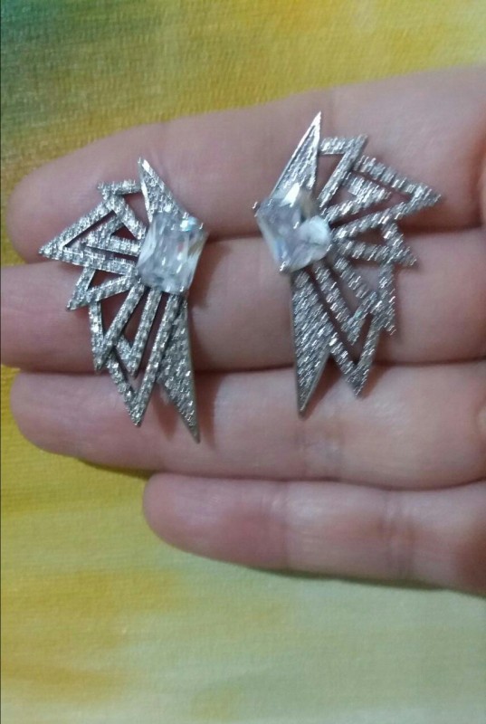 Brincos Ear Cuff Prata