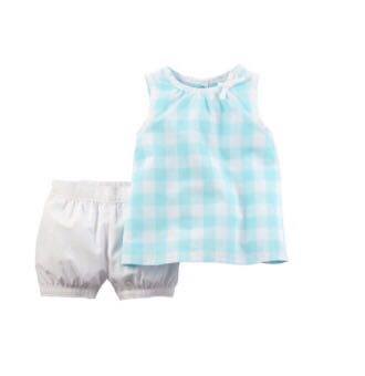 Conjunto menina Carters tamanho 2anos