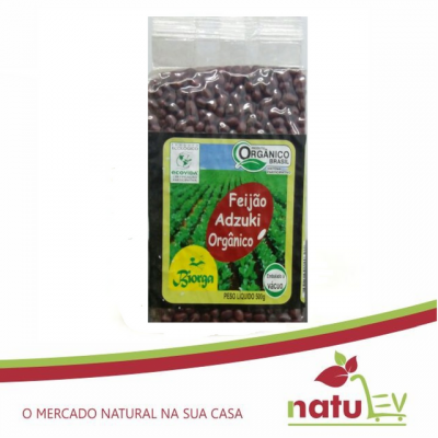 Feijão Biorga Azuki Orgânico 500g