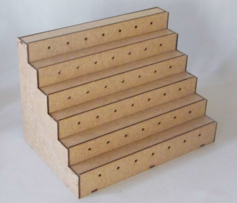 Piruliteiro em MDF 3mm contendo 6 andares.