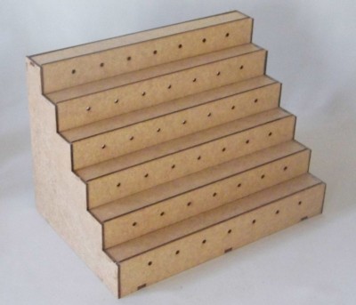 Piruliteiro em MDF 3mm contendo 6 andares.
