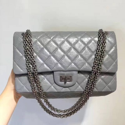 Chanel Reissue 28cm Cinza