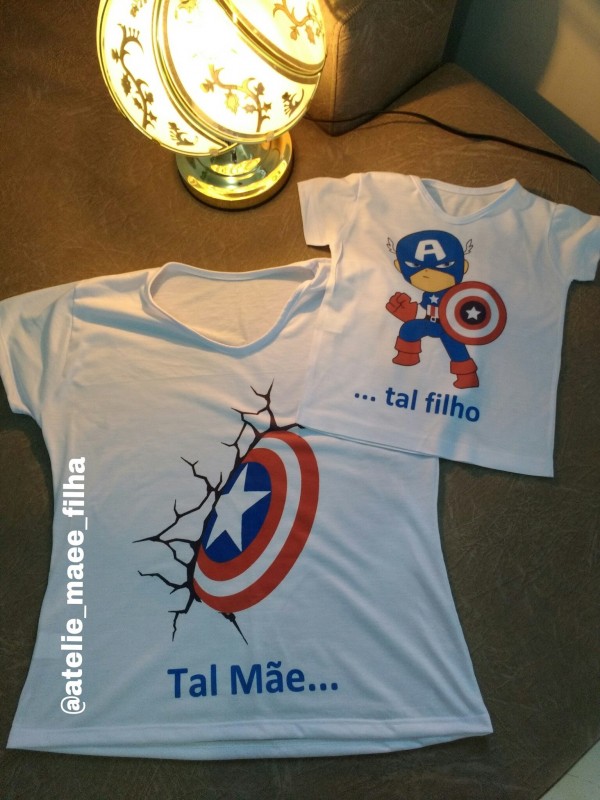 KIT CAPITÃO AMERICA - 2 ANOS