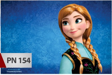 Painel de Festa - Frozen _ Anna (Aluguel)