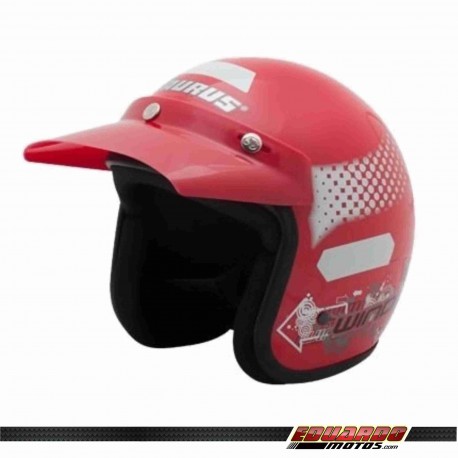 Capacete Taurus Wind New Concept Vermelho