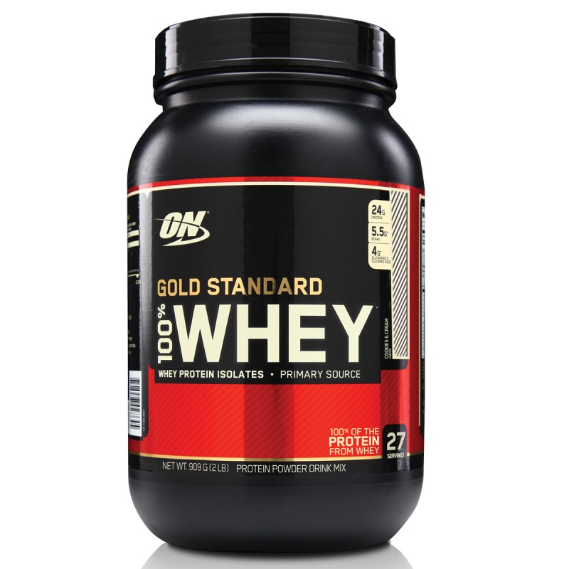 100% Whey Protein Gold Standard 900g - Optimum Nutrition