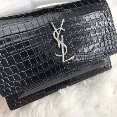 YSL Sunset Croco 17cm
