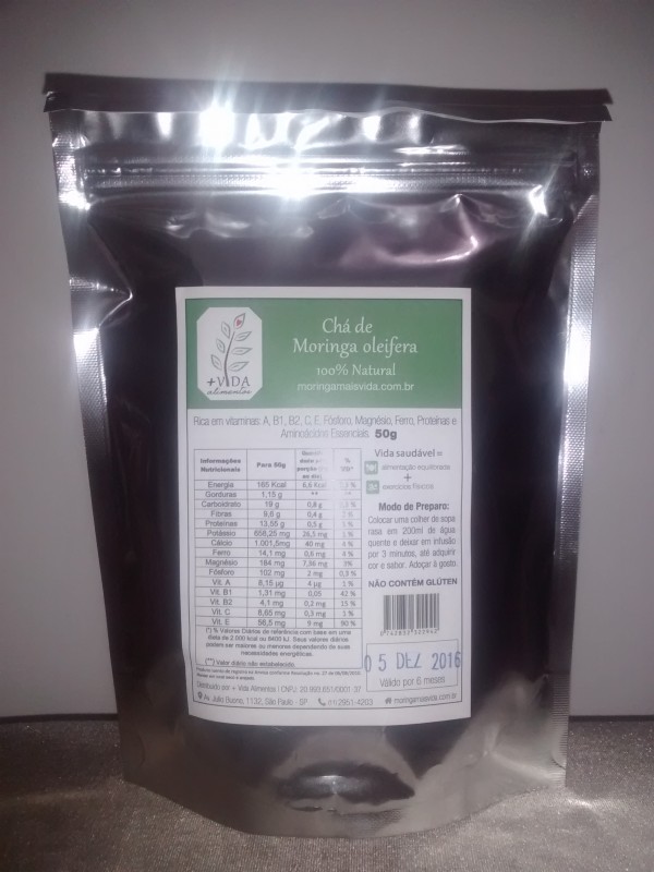 CHÁ DE MORINGA OLEIFERA
