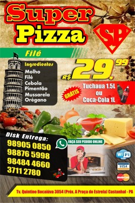 Pizza de filé