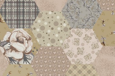 Coleção Hexágonos Patchwork - Fuxicos e Fricotes 4 