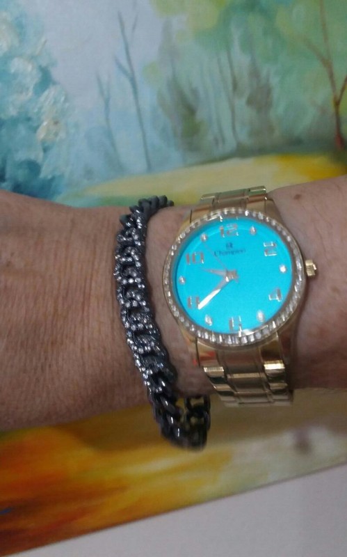 Pulseira no Ródio Negro