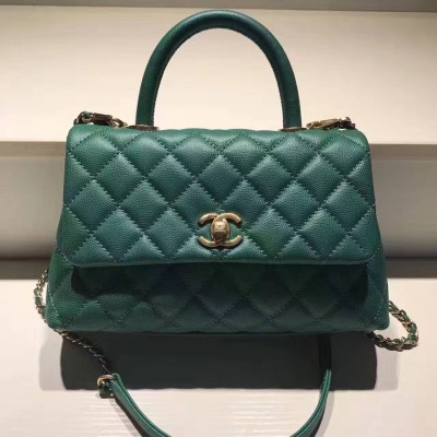 Chanel Handle Verde 23cm