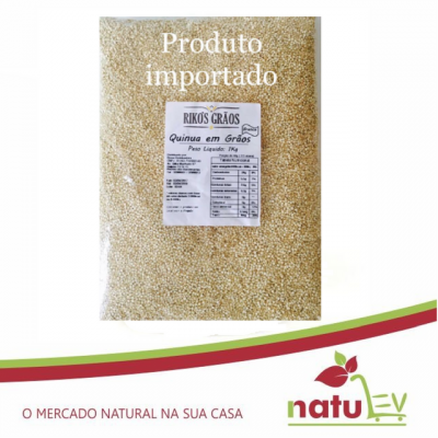 Quinoa em Grão Branca 1Kg