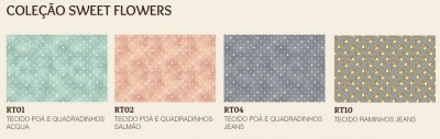 Coleção Sweet Flowers - Fuxicos e Fricotes