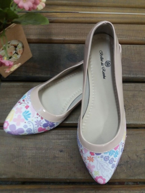Sapatilha Flores