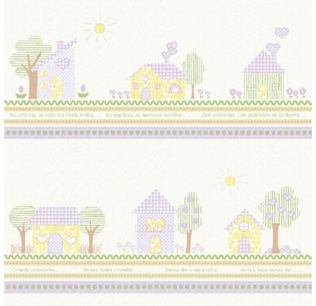 Papel de parede vinílico Infantário Bobinex - INF1719
