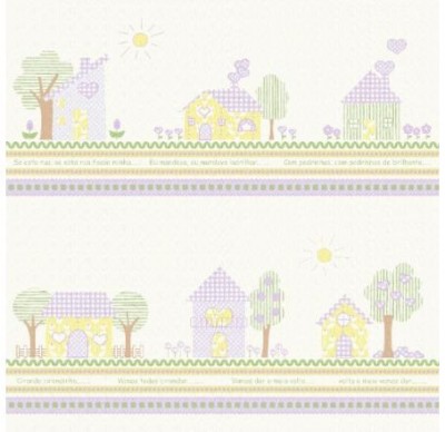 Papel de parede vinílico Infantário Bobinex - INF1719