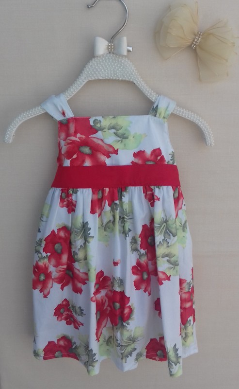 Vestido Floral Vermelho