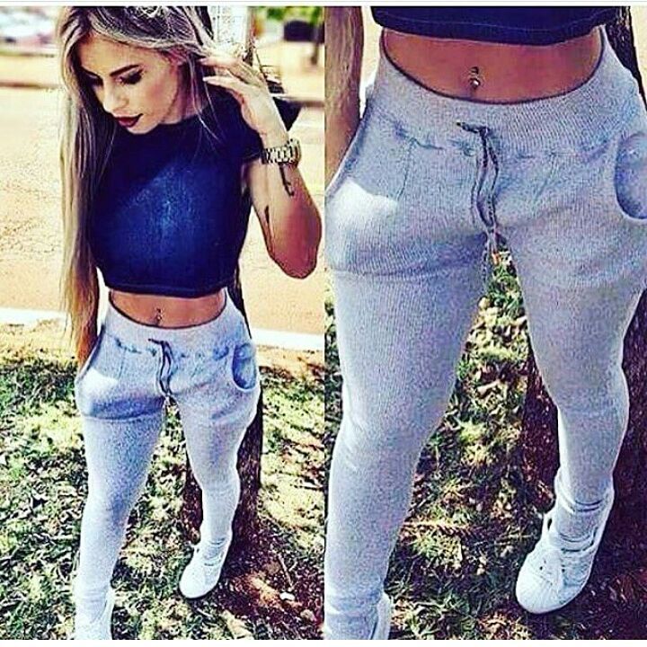 CALÇA DE MALHA RIBANA