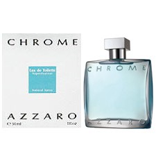 PERFUME AZZARO CHROME MASCULINO EAU DE TOILETTE - 100 ML- 2007