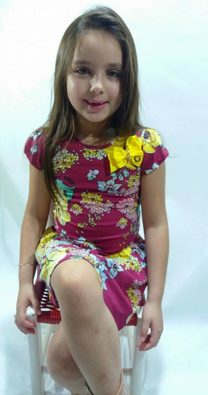 VESTIDO MALHA BORDO FLORAL COD 56834