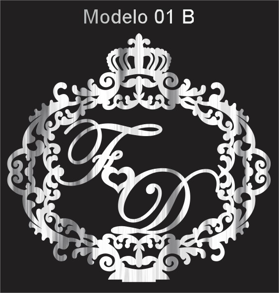 Topo de Bolo - Modelo 01B (leia descrição do produto)